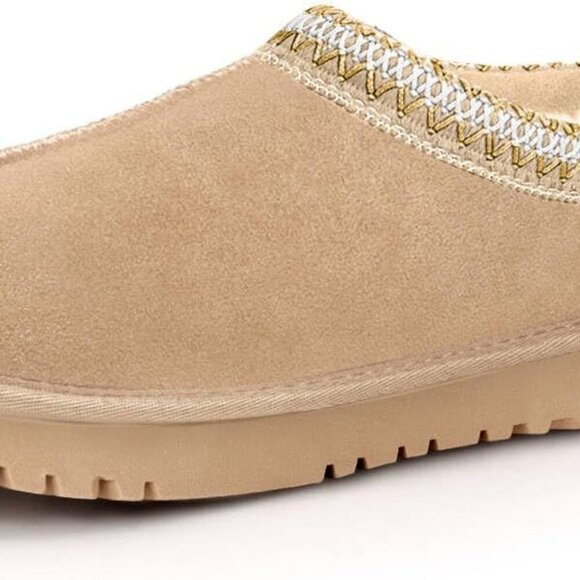 Shoes - Women's Faux Fur Fleece Lined Mini Boots Anti-Slip Indoor Outdoor Slippers